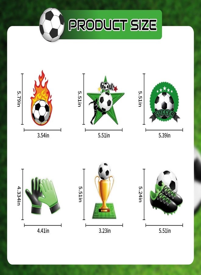 Oiuyamn 24Pcs Oiuyamn Soccer Party Decoration, Sports Theme Hanging Ceiling Spirals, Soccer Hanging Swirls Decor, Football Theme Birthday Party Supplies for Boys - Image 2